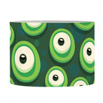 Monster Eyes Pattern Print Drum Lamp Shade