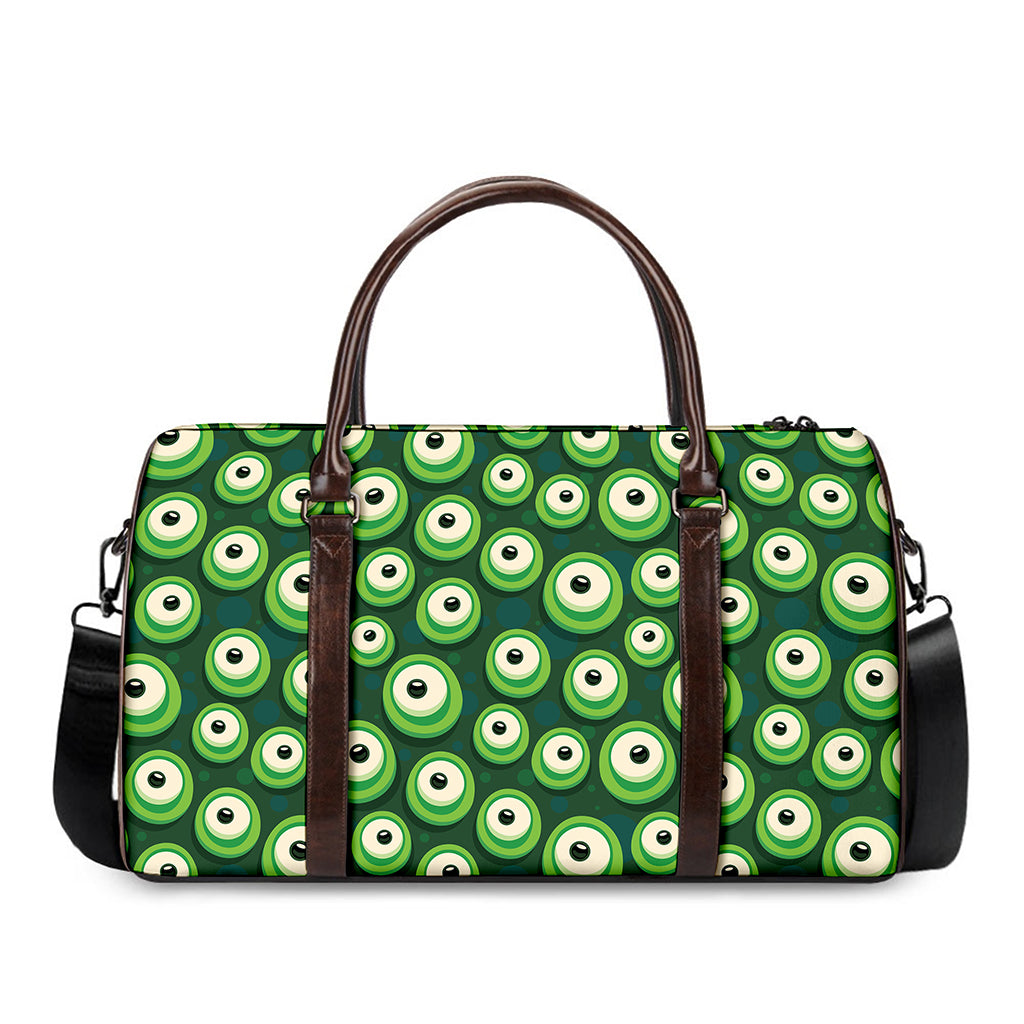 Monster Eyes Pattern Print Duffle Bag
