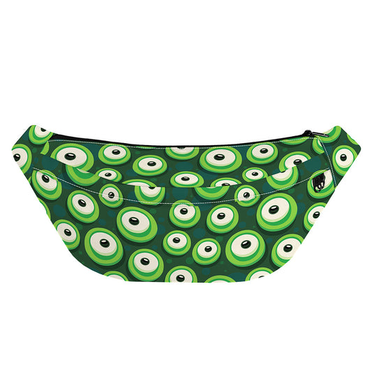 Monster Eyes Pattern Print Fanny Pack