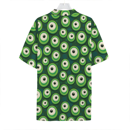 Monster Eyes Pattern Print Hawaiian Shirt