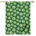 Monster Eyes Pattern Print House Flag