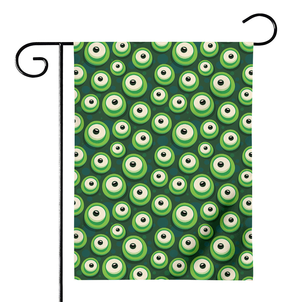 Monster Eyes Pattern Print House Flag
