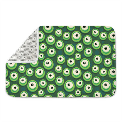 Monster Eyes Pattern Print Indoor Door Mat
