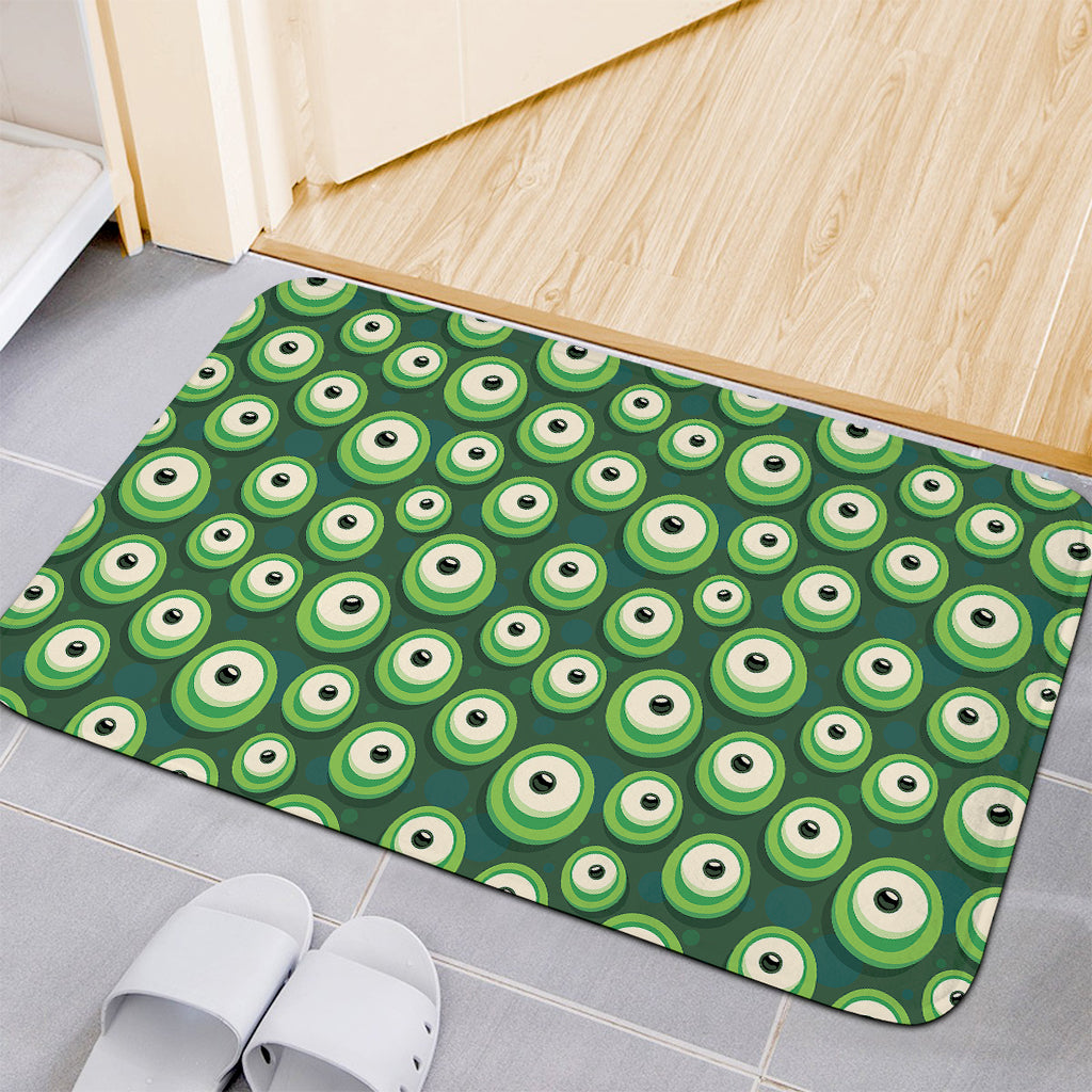 Monster Eyes Pattern Print Indoor Door Mat
