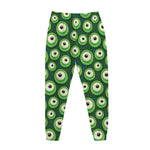 Monster Eyes Pattern Print Jogger Pants