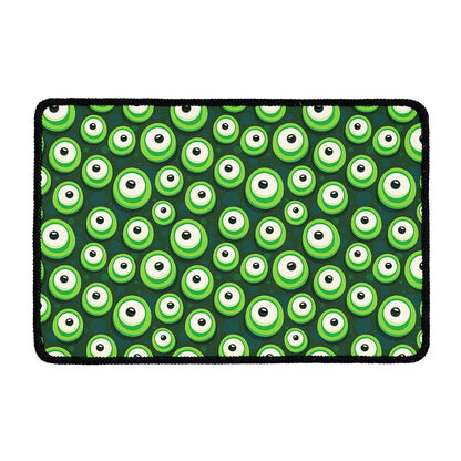 Monster Eyes Pattern Print Kitchen Mat