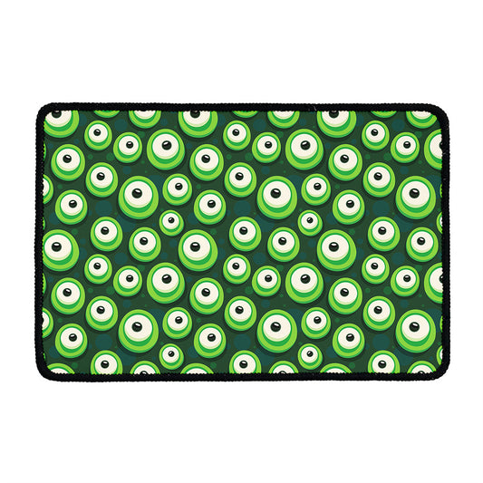 Monster Eyes Pattern Print Kitchen Mat
