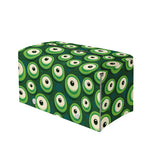 Monster Eyes Pattern Print Leather Tissue Box Cover