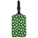 Monster Eyes Pattern Print Luggage Tag
