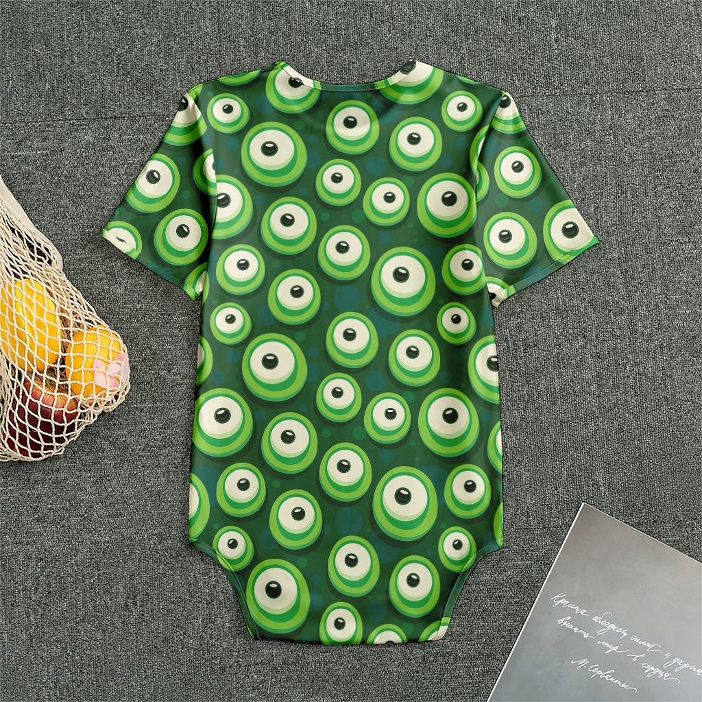 Monster Eyes Pattern Print Men's Bodysuit