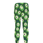 Monster Eyes Pattern Print Men's leggings
