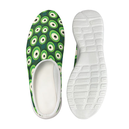 Monster Eyes Pattern Print Mesh Casual Shoes