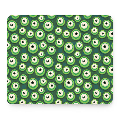 Monster Eyes Pattern Print Mouse Pad