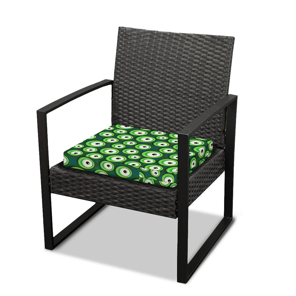 Monster Eyes Pattern Print Outdoor Seat Cushion Cover