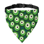 Monster Eyes Pattern Print Over The Collar Dog Bandana