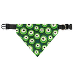 Monster Eyes Pattern Print Over The Collar Dog Bandana