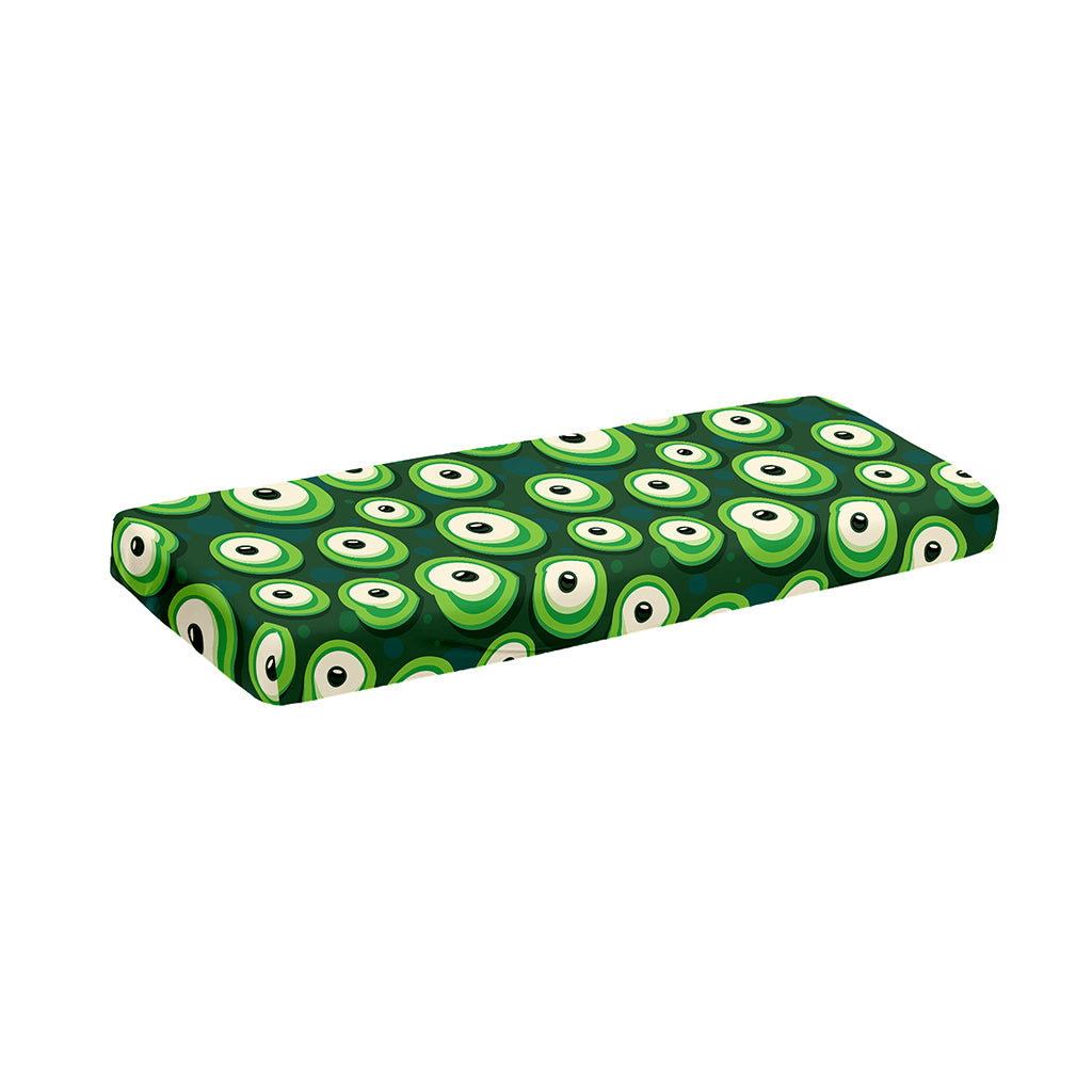 Monster Eyes Pattern Print Piano Keyboard Cover