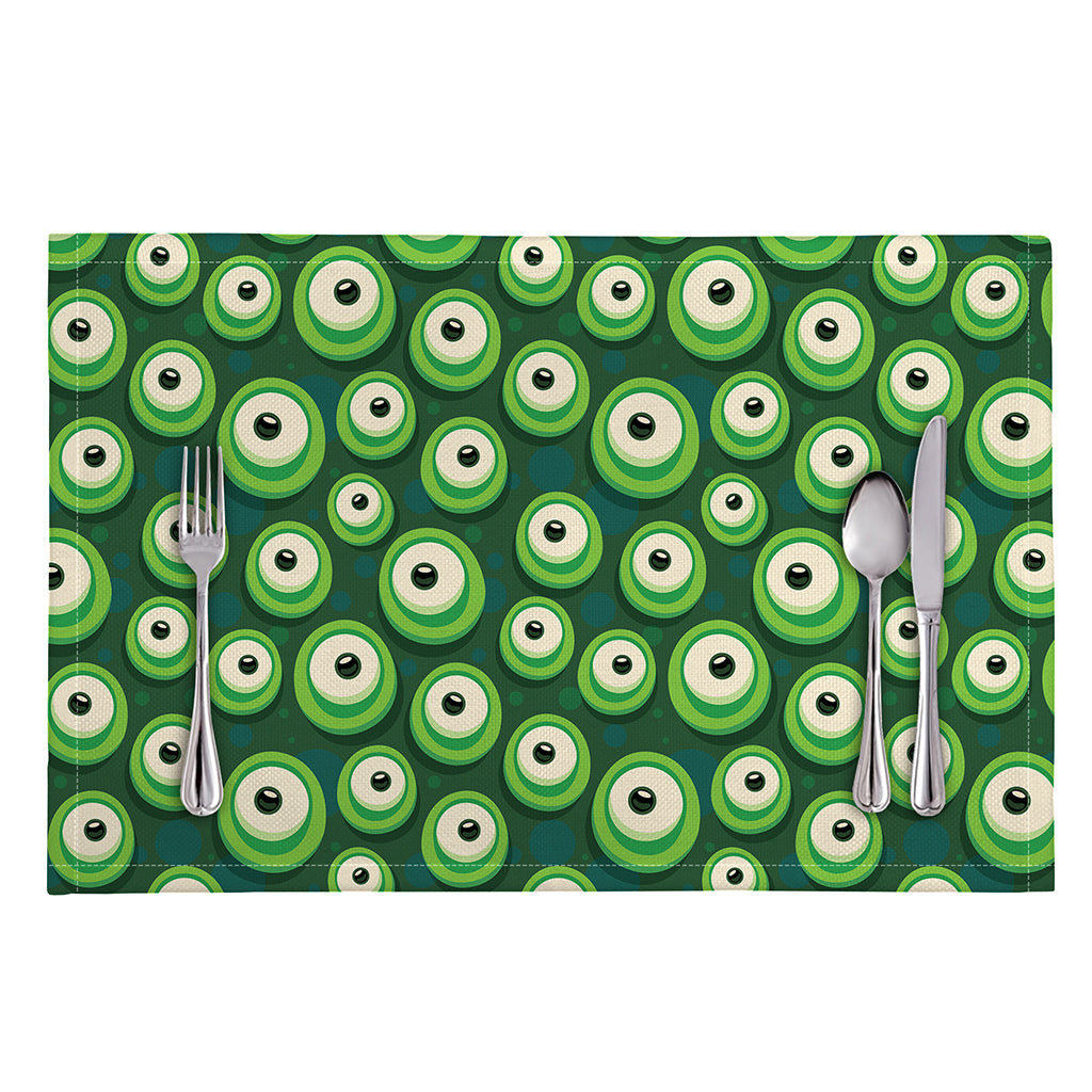 Monster Eyes Pattern Print Placemat