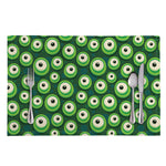 Monster Eyes Pattern Print Placemat