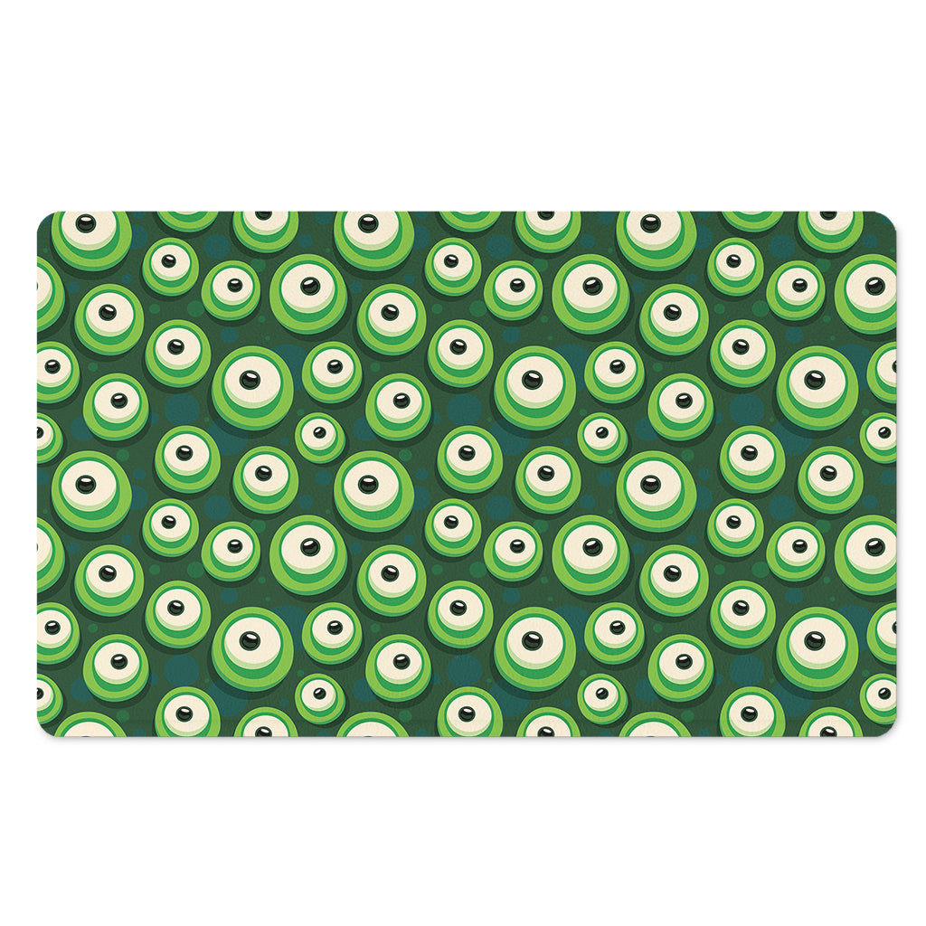Monster Eyes Pattern Print Polyester Doormat