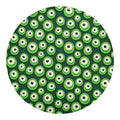 Monster Eyes Pattern Print Round Blanket