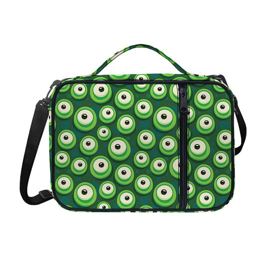 Monster Eyes Pattern Print Shoulder Strap Bible Bag