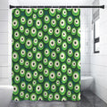 Monster Eyes Pattern Print Shower Curtain