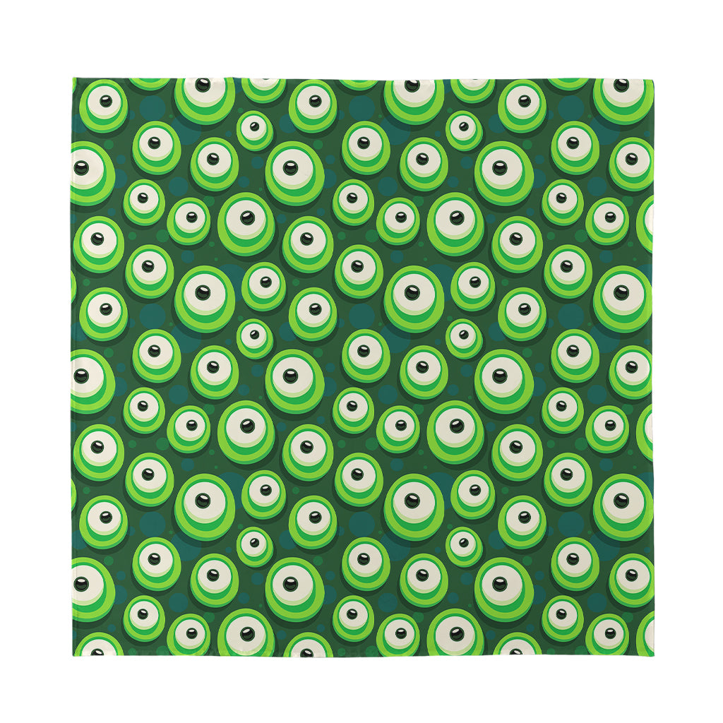 Monster Eyes Pattern Print Silk Bandana