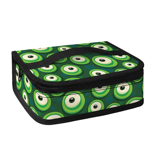 Monster Eyes Pattern Print Small Lunch Bag