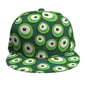 Monster Eyes Pattern Print Snapback Cap