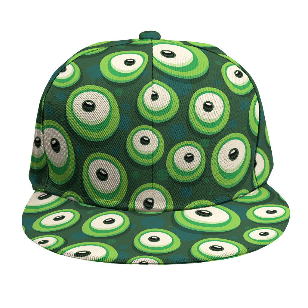 Monster Eyes Pattern Print Snapback Cap