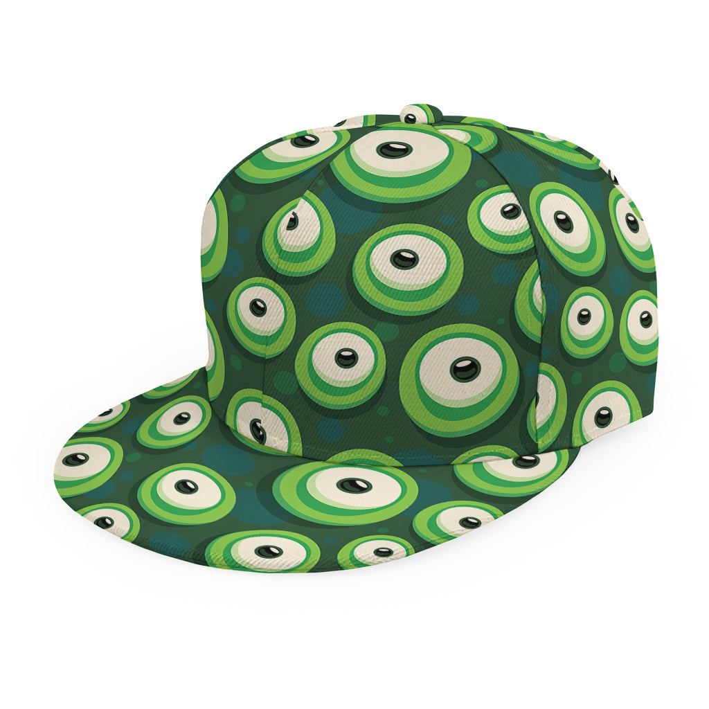Monster Eyes Pattern Print Snapback Cap