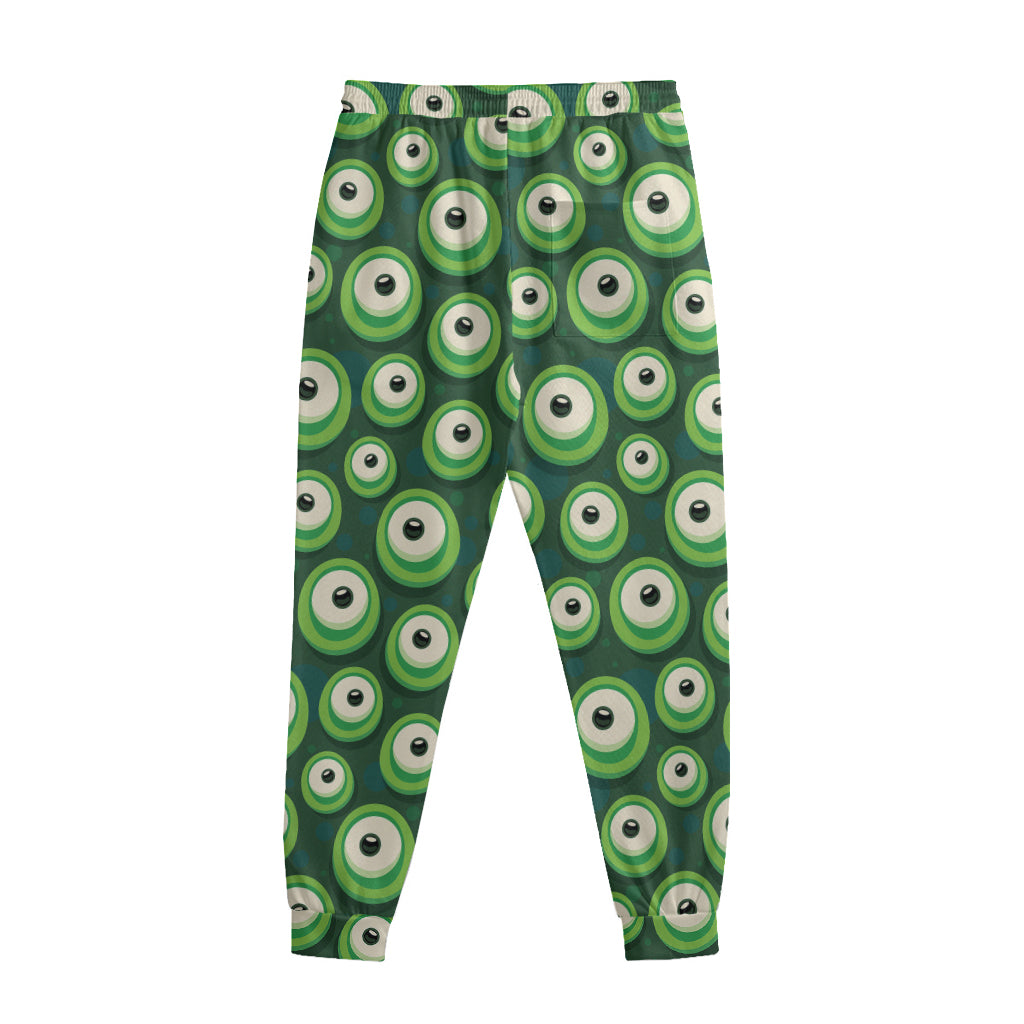 Monster Eyes Pattern Print Sweatpants