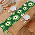 Monster Eyes Pattern Print Table Runner