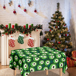 Monster Eyes Pattern Print Tablecloth