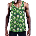 Monster Eyes Pattern Print Training Tank Top