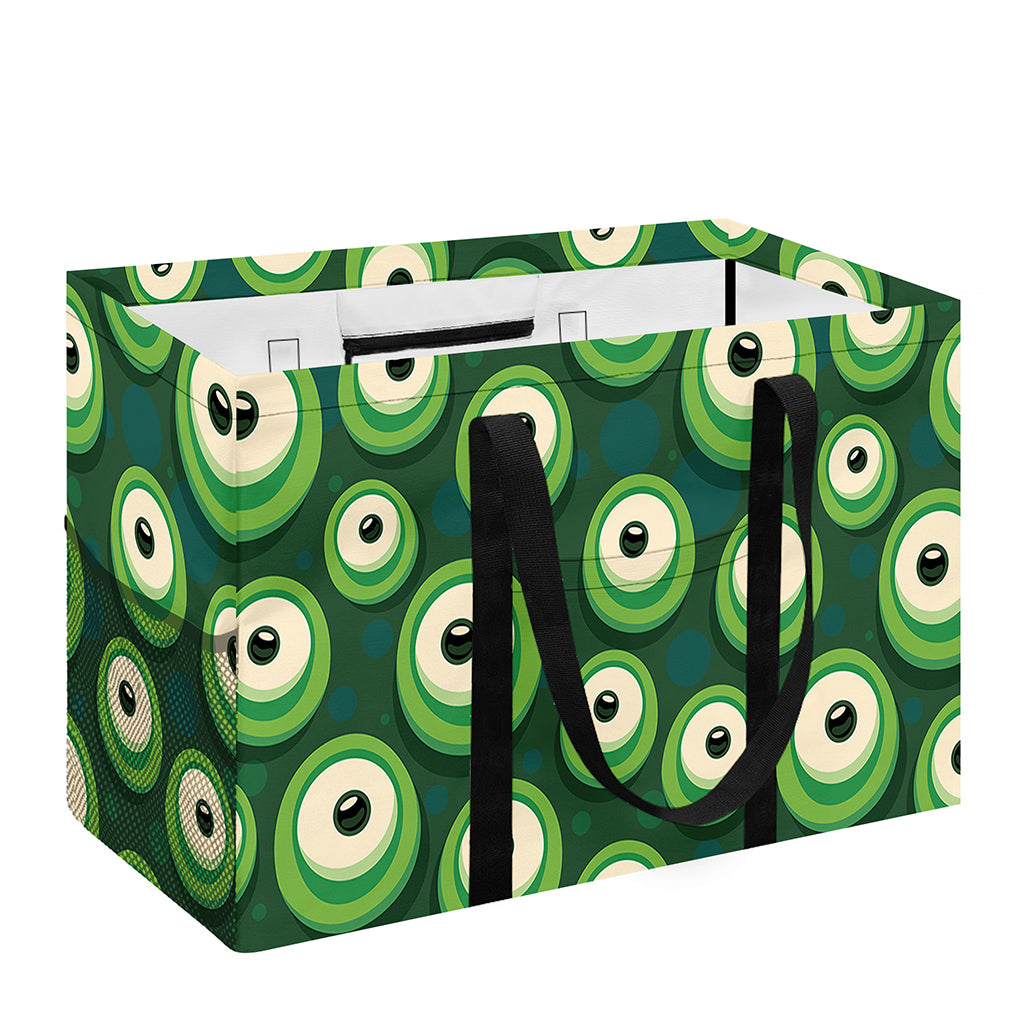 Monster Eyes Pattern Print Utility Tote Bag