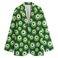 Monster Eyes Pattern Print Women's Blazer