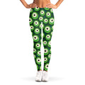 Monster Eyes Pattern Print Women's Leggings