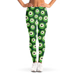 Monster Eyes Pattern Print Women's Leggings