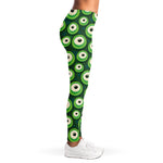 Monster Eyes Pattern Print Women's Leggings
