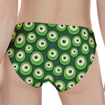 Monster Eyes Pattern Print Women's Panties