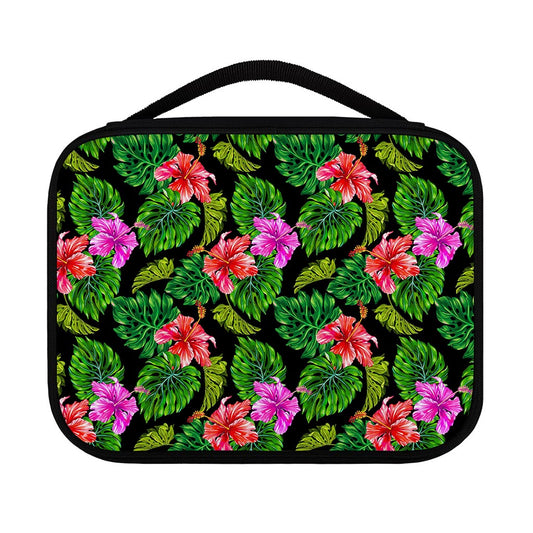 Monstera Hibiscus Hawaii Pattern Print Classic Bible Case