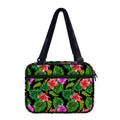 Monstera Hibiscus Hawaii Pattern Print Double Strap Bible Bag