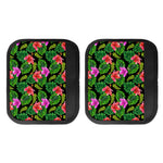 Monstera Hibiscus Hawaii Pattern Print Handle Covers