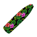 Monstera Hibiscus Hawaii Pattern Print Ironing Board Cover