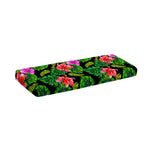 Monstera Hibiscus Hawaii Pattern Print Piano Keyboard Cover