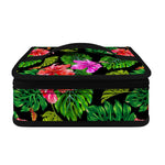Monstera Hibiscus Hawaii Pattern Print Small Lunch Bag