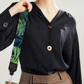 Monstera Palm Leaves Pattern Print Bag Strap