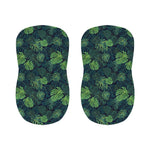 Monstera Palm Leaves Pattern Print Bar Stool Covers